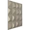Ekena Millwork 19 5/8in. W x 19 5/8in. H Tristan EnduraWall Decorative 3D Wall Panel Covers 2.67 Sq. Ft. WP20X20TNCSV - alternate 2